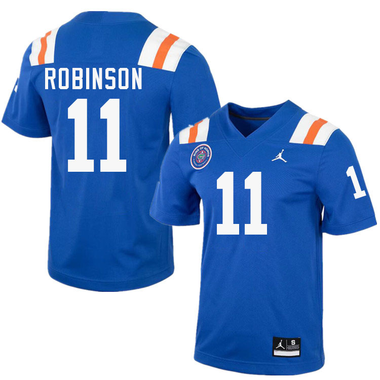 Demarcus Robinson Florida Jersey,Florida Gators #11 Demarcus Robinson Jersey Youth Uniforms-Throwback Royal